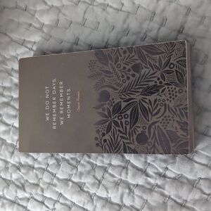 Inspirational notebook.